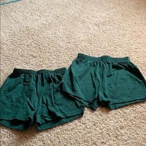 2 Youth Large green Sophie shorts